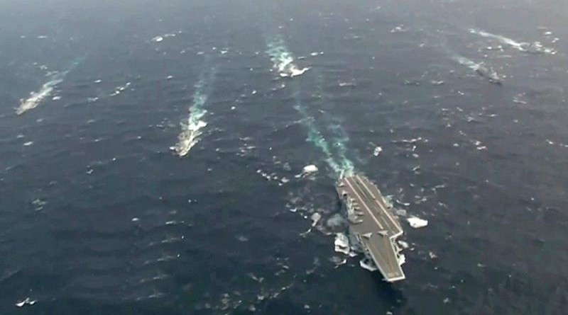 遼寧艦首次遠海訓練　網絡圖片