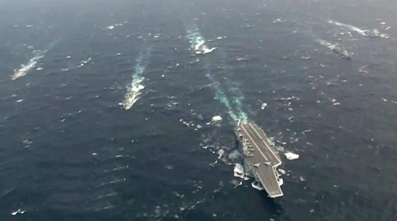 遼寧艦首次遠海訓練　網絡圖片