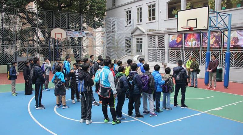 時代思進去年一月與聖類斯中學合辦「香港保衛戰考察」活動