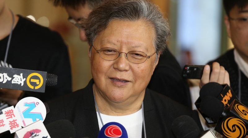 全國人大常委會委員范徐麗泰表示，去年全球「黑天鵝事件」接連出現，一些亞洲地區亦出現排外情緒，情況有蔓延現象 /大公報記者何嘉駿攝