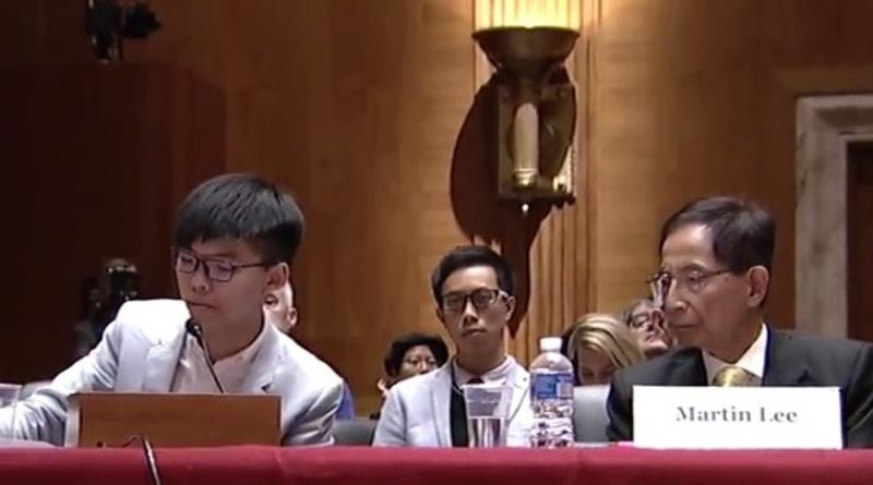 美國國會「中國委員會」昨日在華盛頓舉行與香港特區有關的「聽證會」，本港數名反對派人物出席，共同炮製了一幕醜陋的反華反共鬧劇