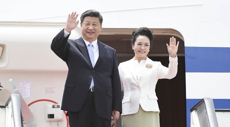 中共中央總書記、國家主席、中央軍委主席習近平將於周四來港視察三天，消息指習近平夫人彭麗媛將隨同視察