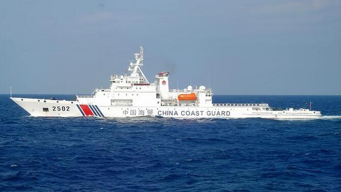 資料圖：中國海警船