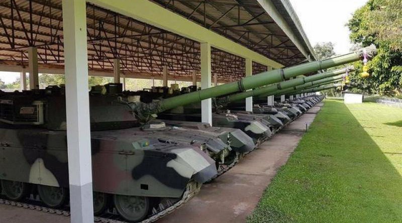 泰國從中國購買的第一批VT-4主戰坦克已交付泰方驗收/網絡圖片