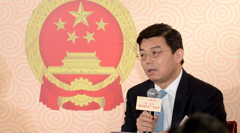 王振民強調，憲法是國家主權及統一的基本保障，一個國家只有一部憲法，是國家重要象徵。